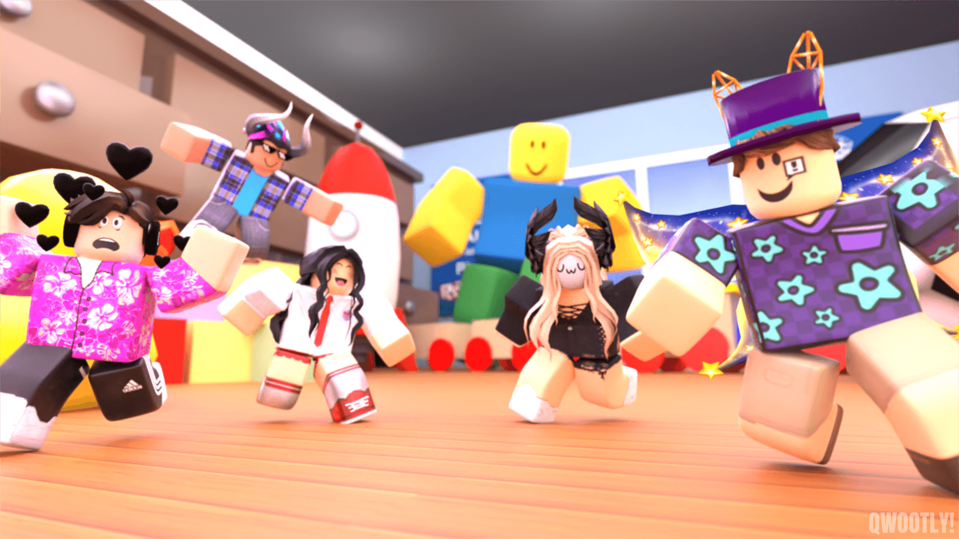 Roblox sociālā mijiedarbība