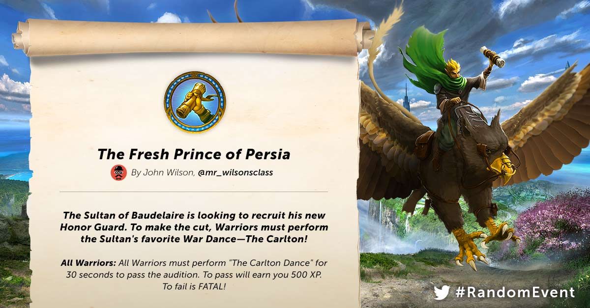 Classcraft Nejaušie Notikumi